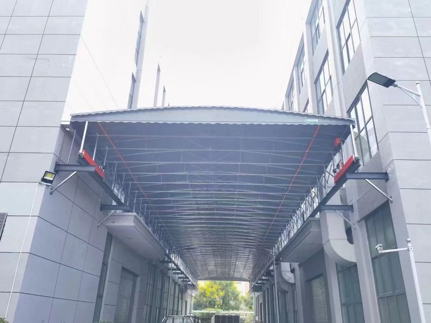 電動雨蓬（péng），過道雨棚